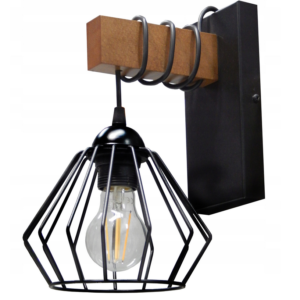 LAMPA ŚCIENNA KINKIET PLAFON LED LOFT NOWOCZESNY SALON SYPIALNIA SCHODY