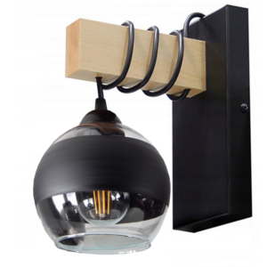 LAMPA KINKIET ŚCIENNY PLAFON 015K LED E27 LOFT SALON ŻYRANDOL KUCHNIA HOL